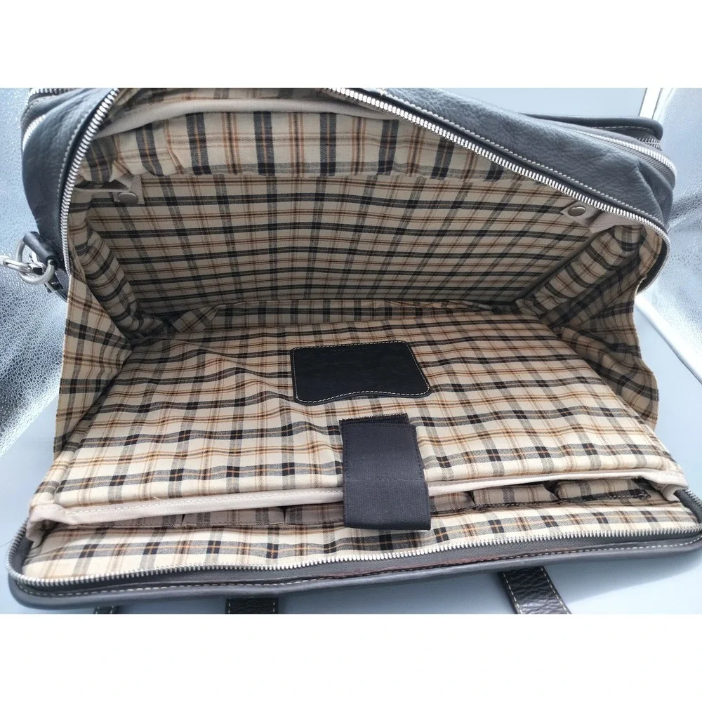 Levenger Brown Leather Briefcase